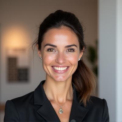 Portrait of Elena Petrova, Lead Designer